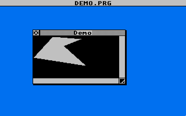 Simple GEM Window Based Drawing Demo — screenshot 1
